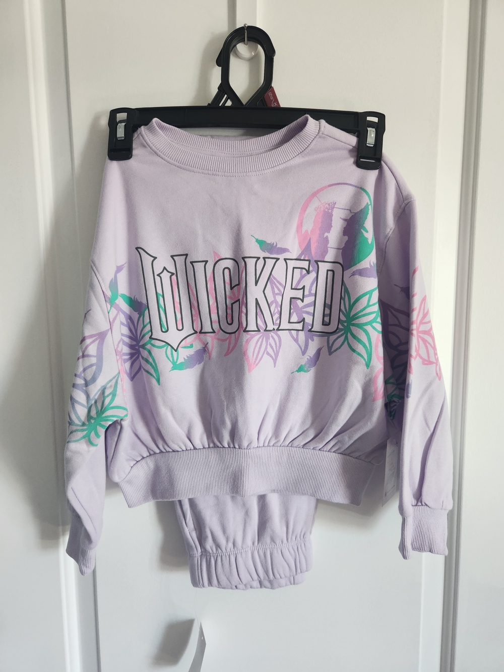 Wicked Lilac Graphic Sweatshirt And Sweatpants
